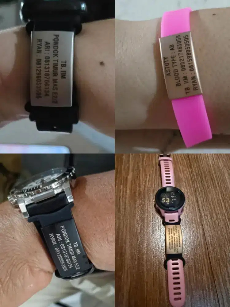 ID Safety Road - Gelang kecemasan