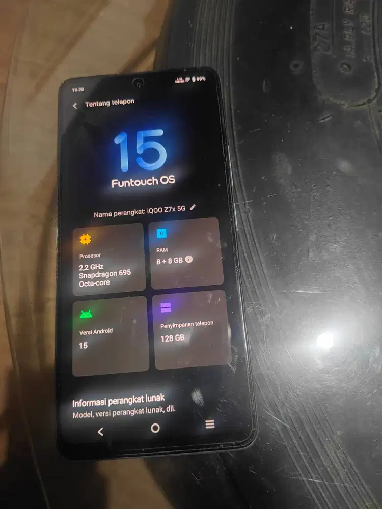 Jual iqoo z7x 8/128 mulus full set