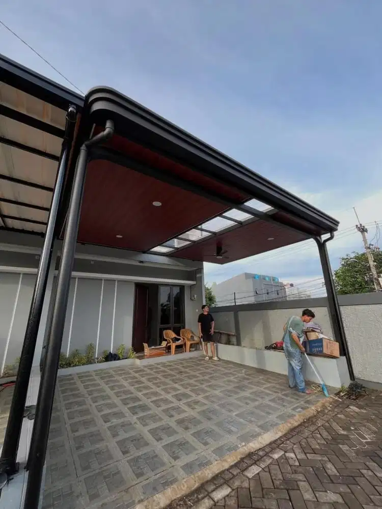 pemasangan kanopi buat kantor rumah dll