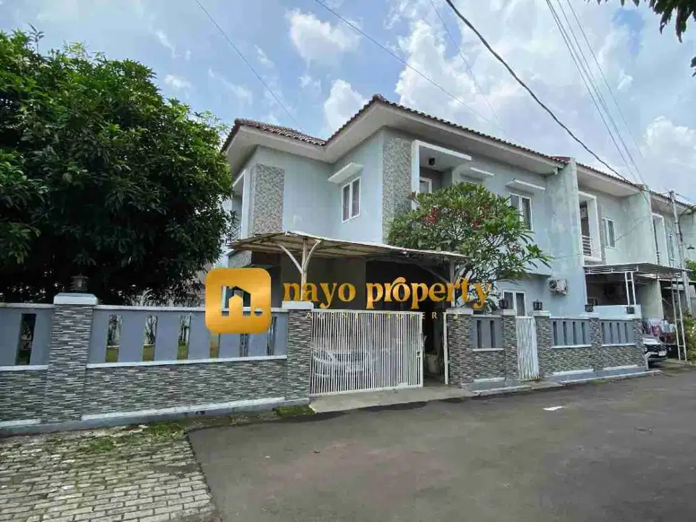 Rumah Pojok Bagus Tanah Luas Dalam Cluster Strategis di Cipayung Jakarta Timur