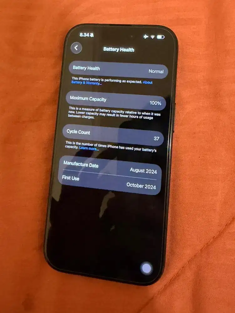 iPhone 16 Pro 256Gb BH 100 Muluss Like New