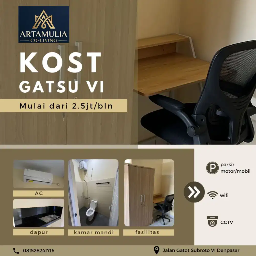 Kost Eksklusif Di Gatot Subroto VI Denpasar