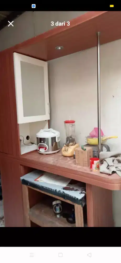 Meja minibar minimalis