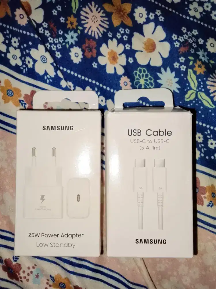 ORIGINAL SAMSUNG CHARGER 25W POWER ADAPTER SUPER FAST CHARGING TYPE C