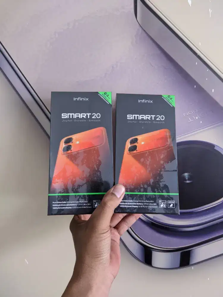 Fast respon WA Infinix Smart 20 4+4/128 Garansi resmi 1th