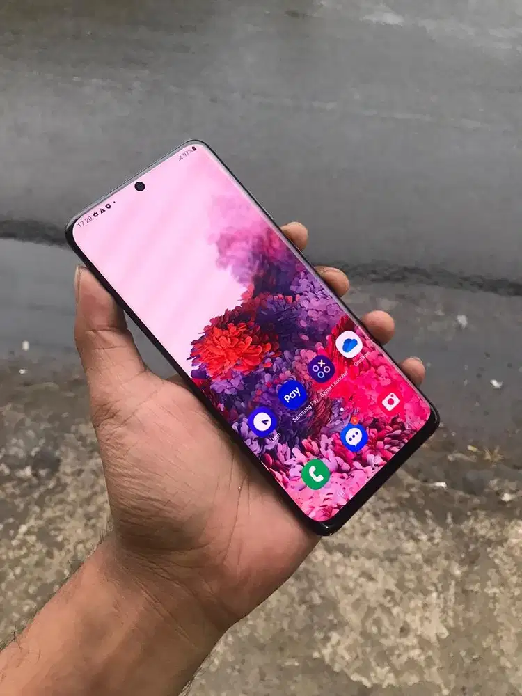 Samsung S20ultra 5G 12/128 Fullset Ori resmi sein