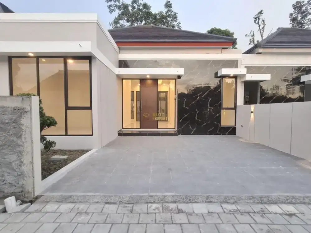 RUMAH MODERN KONSEP OPEN SPACE, DEKAT SMA NEGERI 1 NGEMPLAK