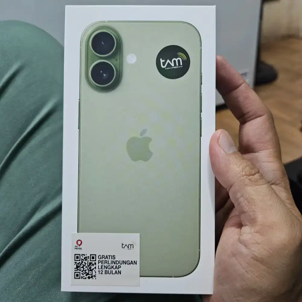 (BACA DESKRIPSI) Iphone 17 Sage 256gb