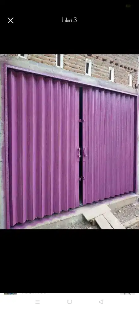 Folding gate dan Rolling Door murah