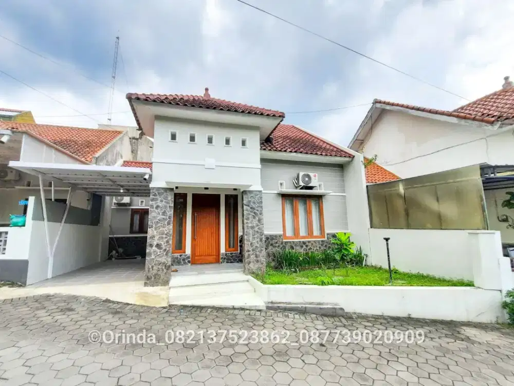 Perumahan Mewah Krajan Wedomartani Dekat FE UII, UGM, UPN, Jogja Bay