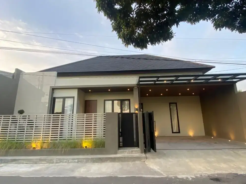 RUMAH BARU LT 200m², FULL FURNISHED, DEKAT PERUM PERTAMINA DI KALASAN