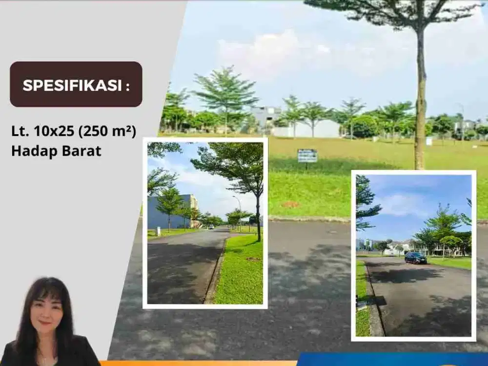 Jual Murah Kavling Cluster Alam Lt. 10x25 Suvarna Lavon Cikupa Tangerang