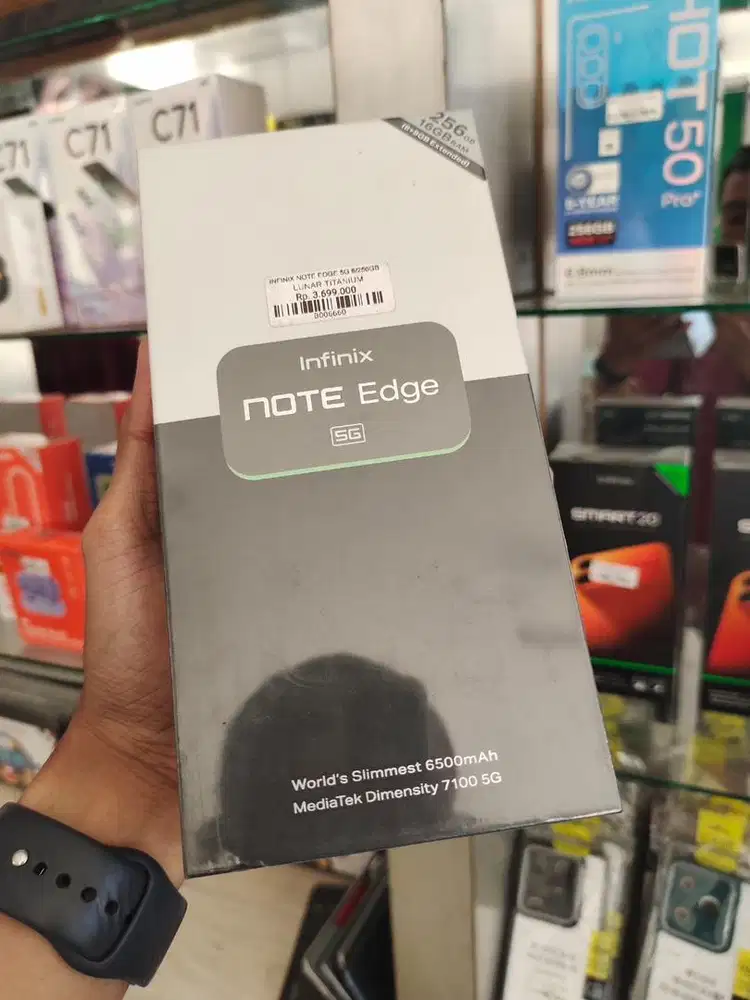 infinix note edge 8/256