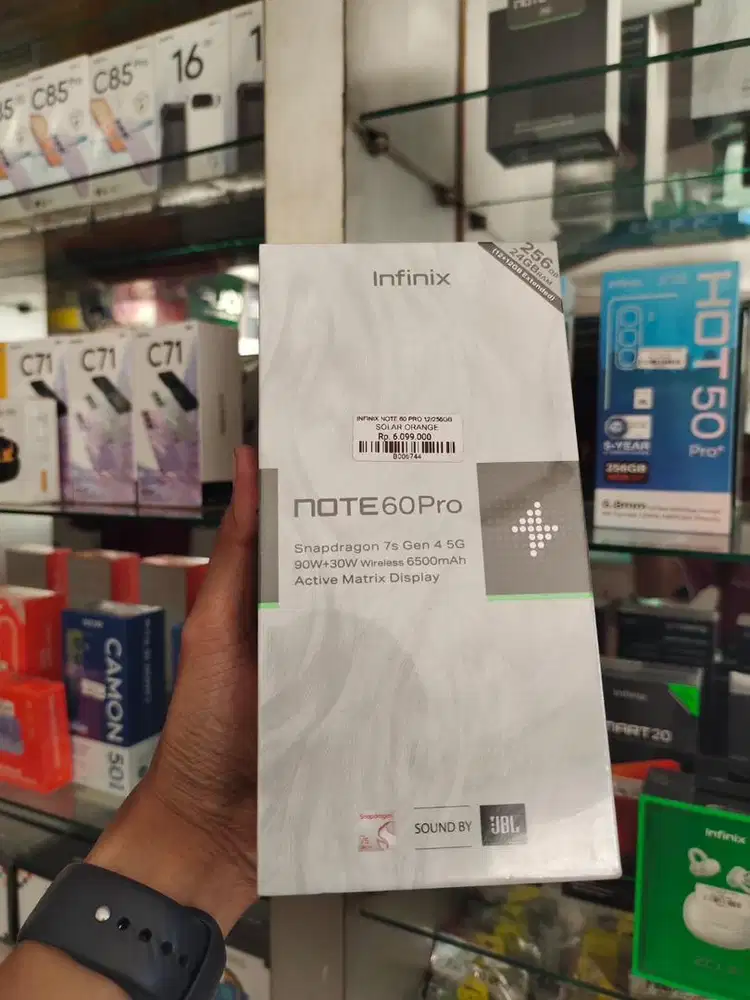 infinix note 60 pro penyimpanan 8/256
