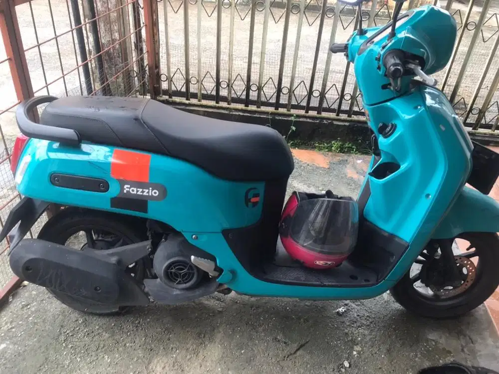 Dijual yamaha Fazzio tahun 2022 Plat kota pekanbaru