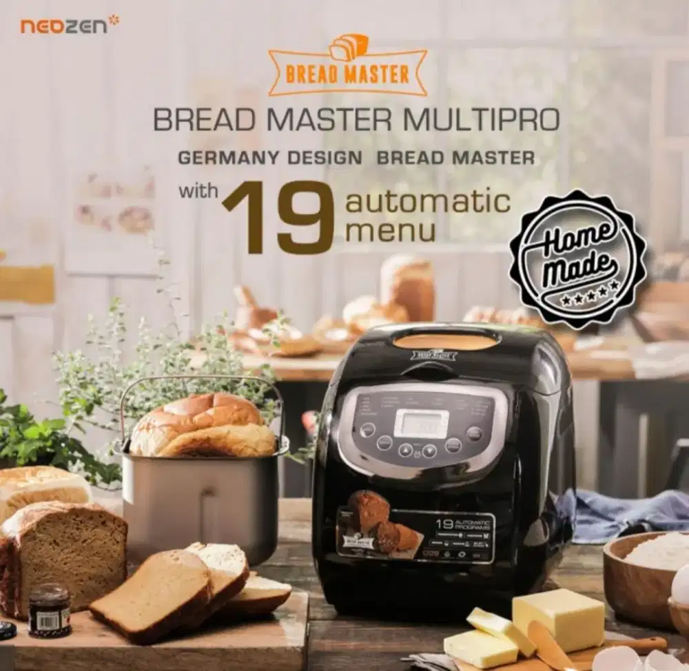 Bread Maker Master – 19 Program | Kondisi Bagus | Rp850.000