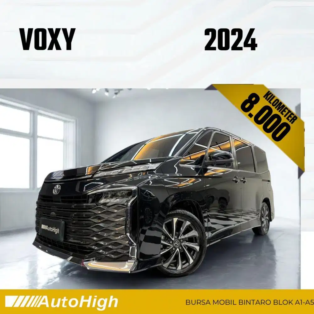 DP10% [Km8.000] Voxy 2024 Black Reg 2025 #AUTOHIGH