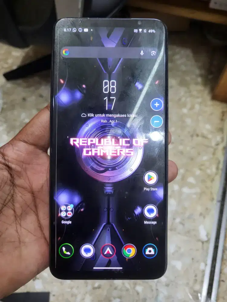 ASUS ROG PHONE 5 RAM 8/128