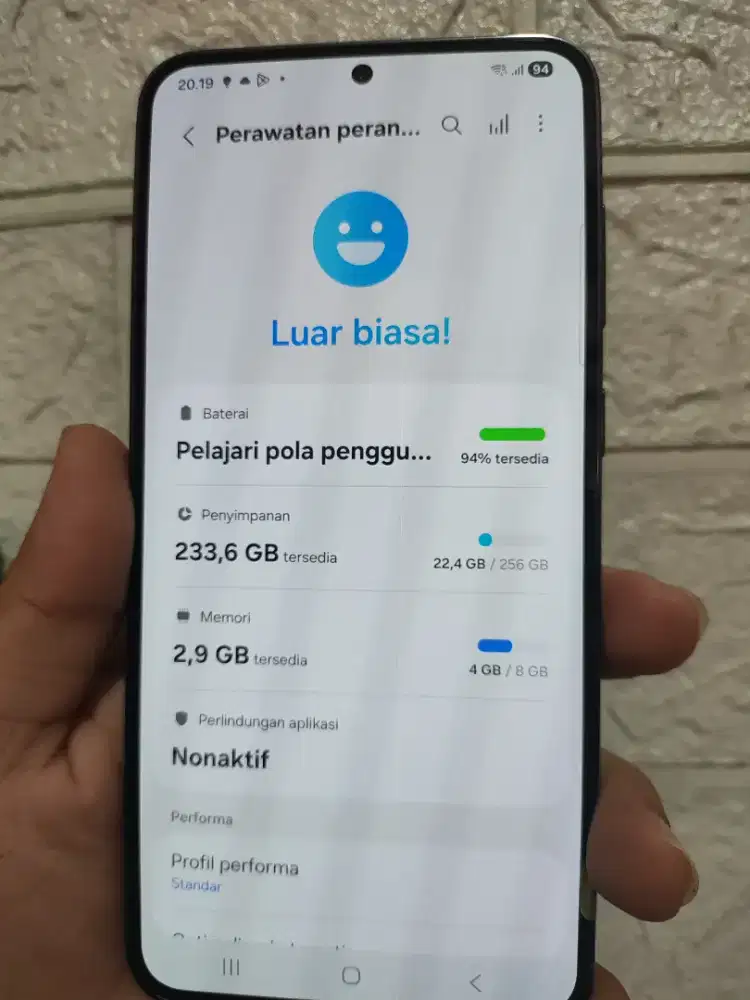 Samsung s23 plus 8/256 resmi