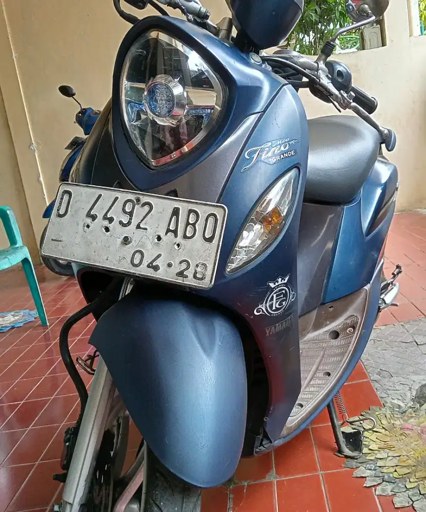 New Fino Grande Fi 2017 Biru Ori mulus mantap siap pakai