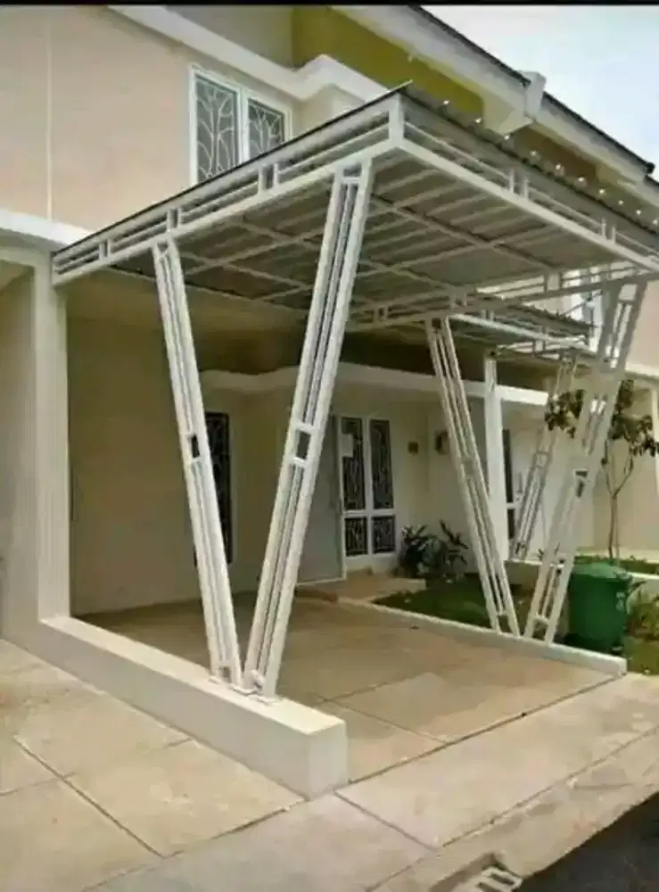 Canopy Carport minimalis Atap Alderon
