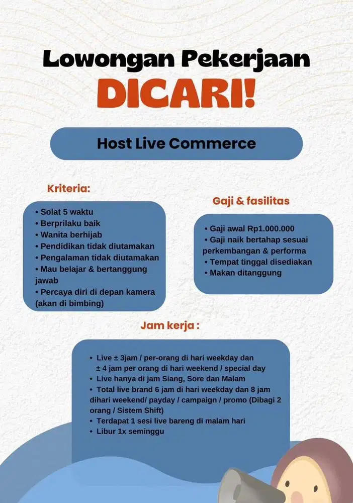 Host live yang mau belajar dan jujur