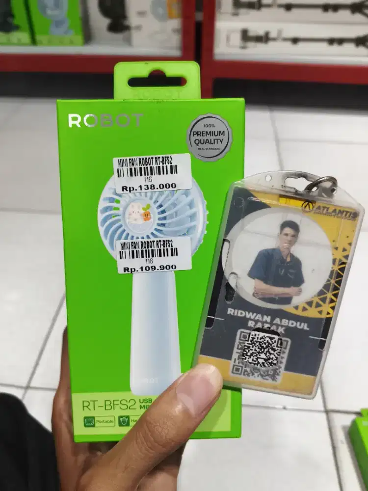 MINI FAN ROBOT RT-BFS2 | ATLANTIS DAHSYAT