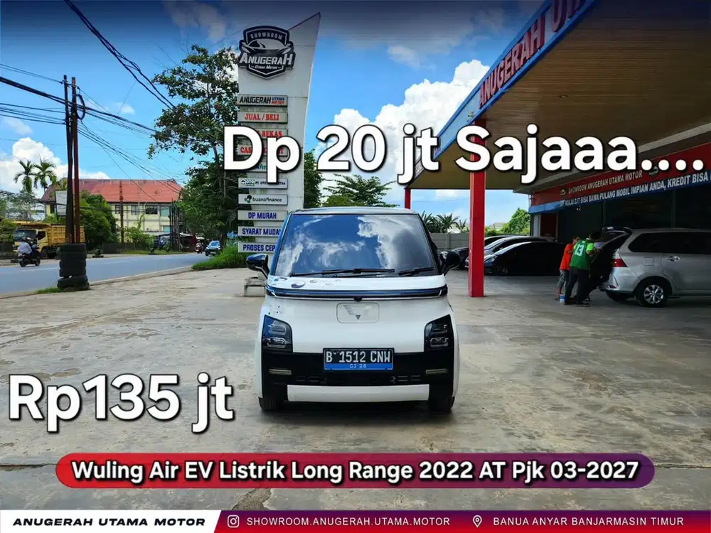 Dp20jt Wuling Air EV Long Range 2022 AT KM 18Rb