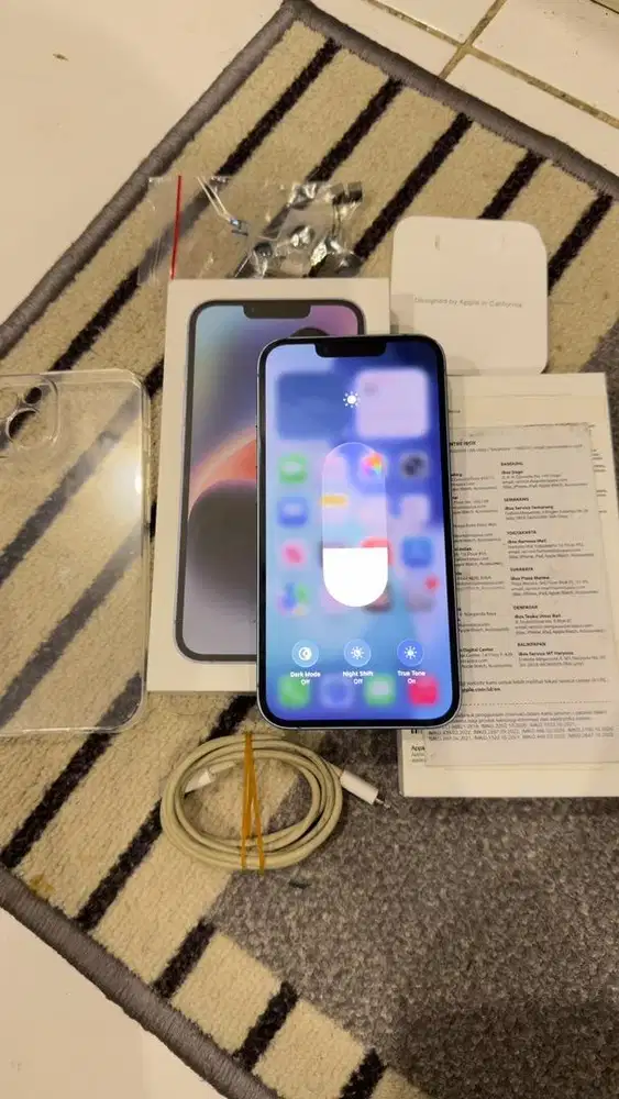 Iphone 14 Blue 128GB Resmi Ibox Lengkap