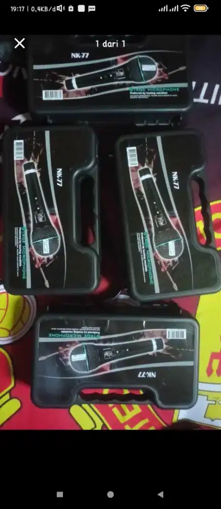 Mic JBL NK77 Kabel Mulus – Suara Jernih, Siap Karaoke/MC (COD)