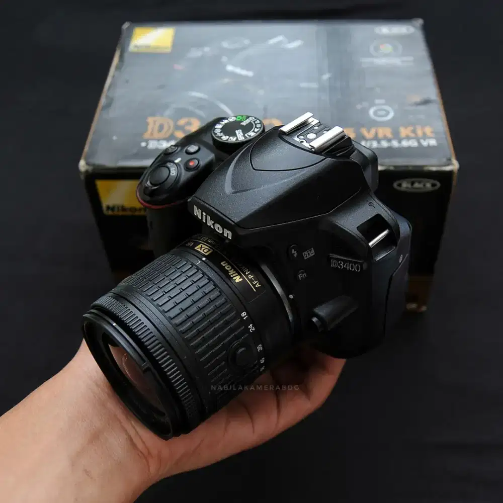 NIKON D3400 KIT AFP 18-55MM VR