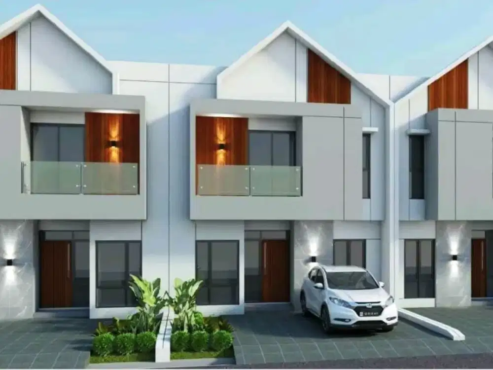 RUMAH MODERN 1.5M DI JATIWARINGIN LOKASI STRATEGIS BEBAS BANJIR SHM