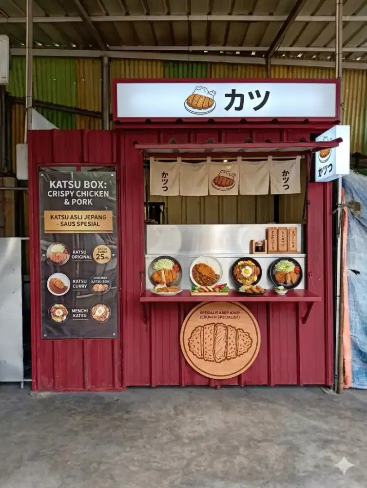 Di butuhkan karyawan untuk jaga stand