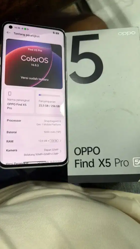 Oppo Find X5 Pro 12/256 5G like new msih bgus bengt lgnlp ori bs TT