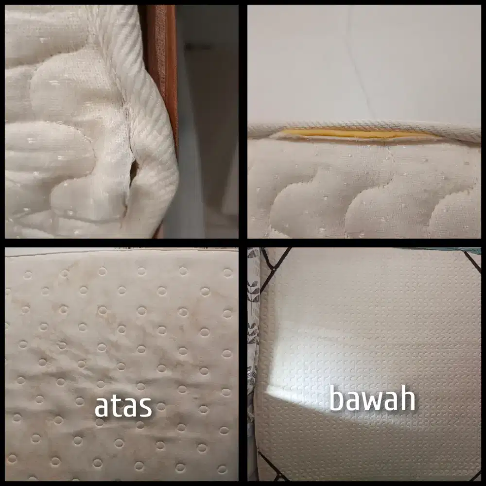 kasur besar 2x2 m, merek quantum, seri latex