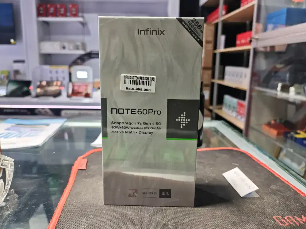 INFINIX NOTE 60 PRO 5G RAM 8/256GB ATLANTIS DAHSYAT