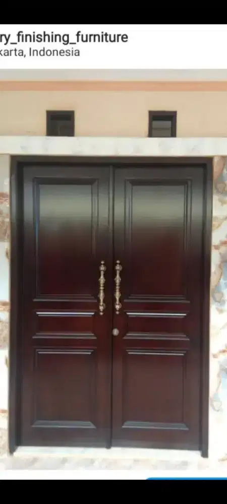 Cat Duco melamik servis finishing interior kusen pintu