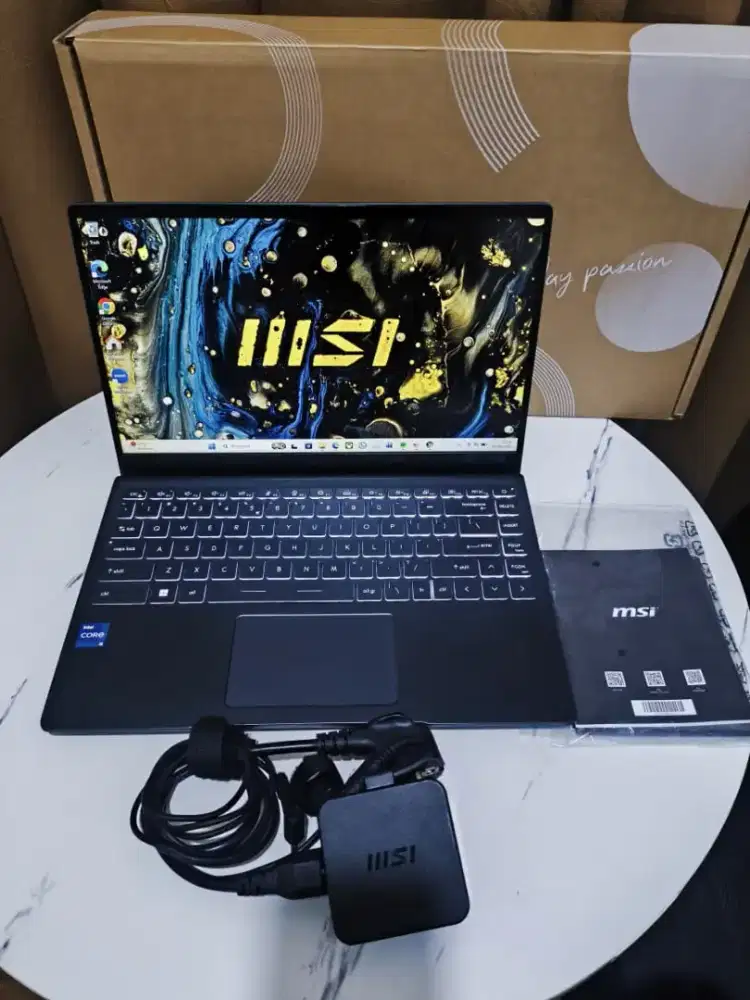 MSI Modern 14Pro E14J3IMS MULUS LIKE NEW FULSET BOX 
 [SSD 512Gb]