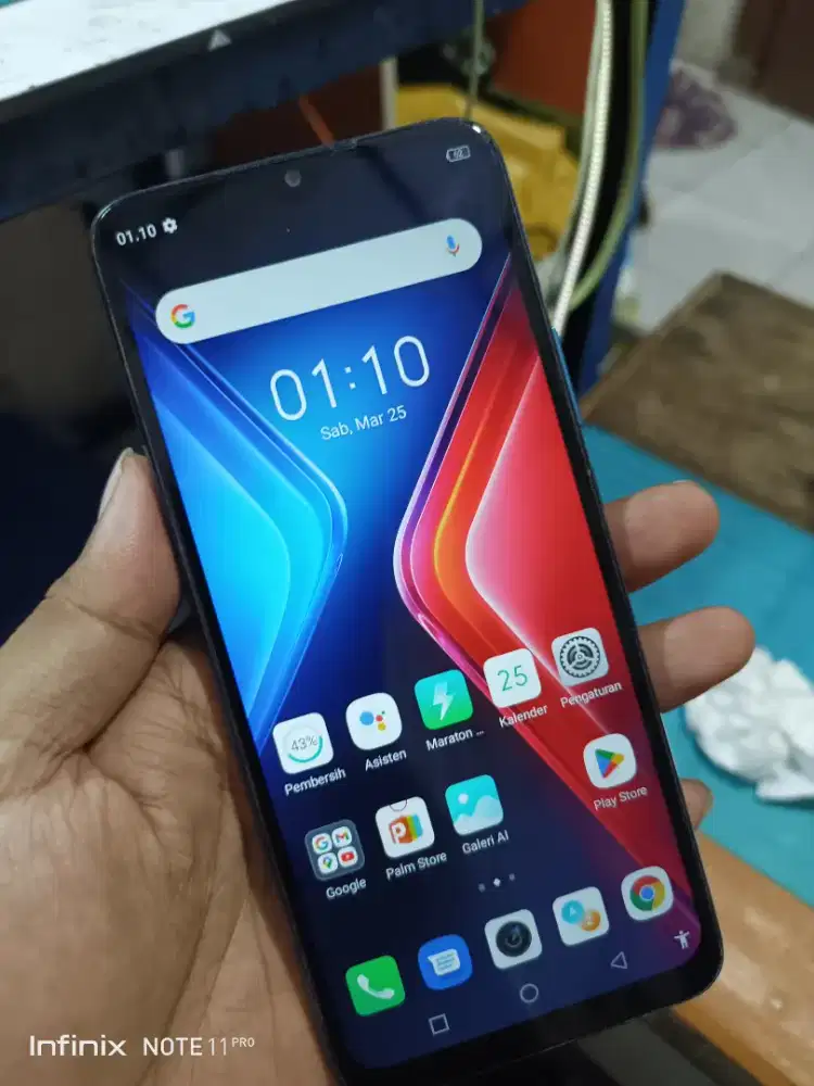 Infinix hot 11 play' ram 4/64gb hp aja batangan