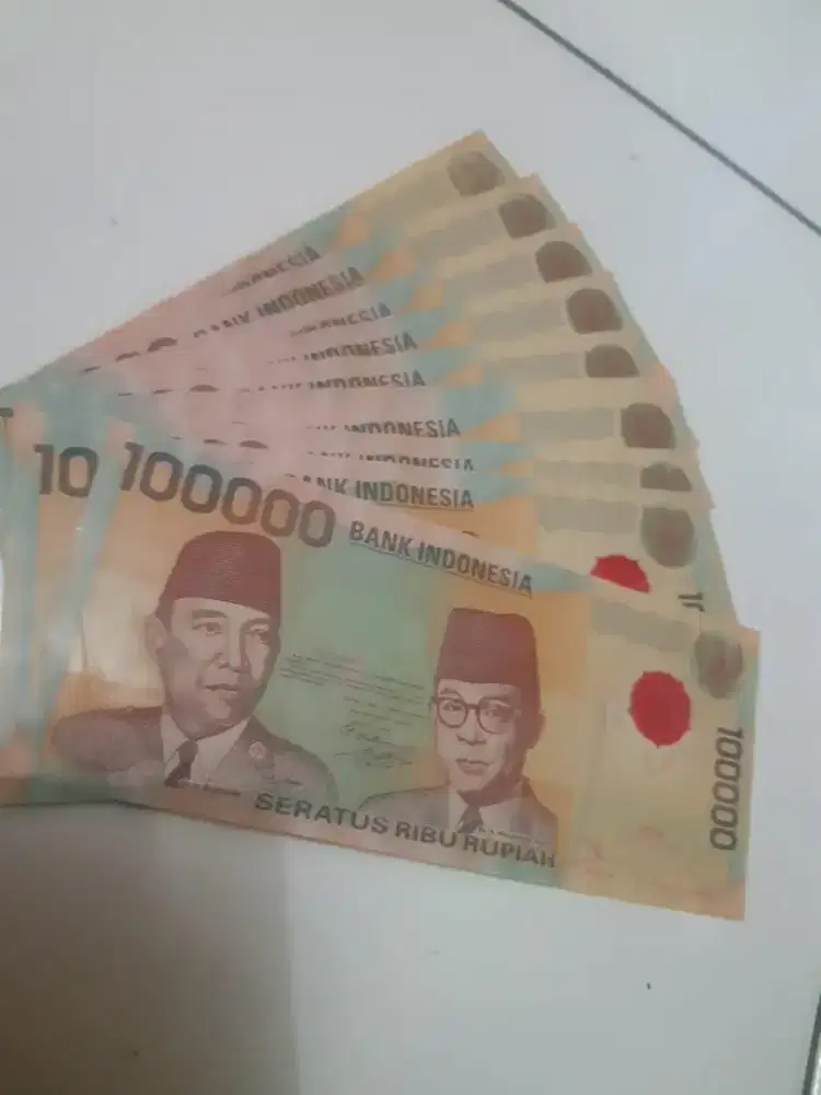 Uang kuno 100.000 Polymer