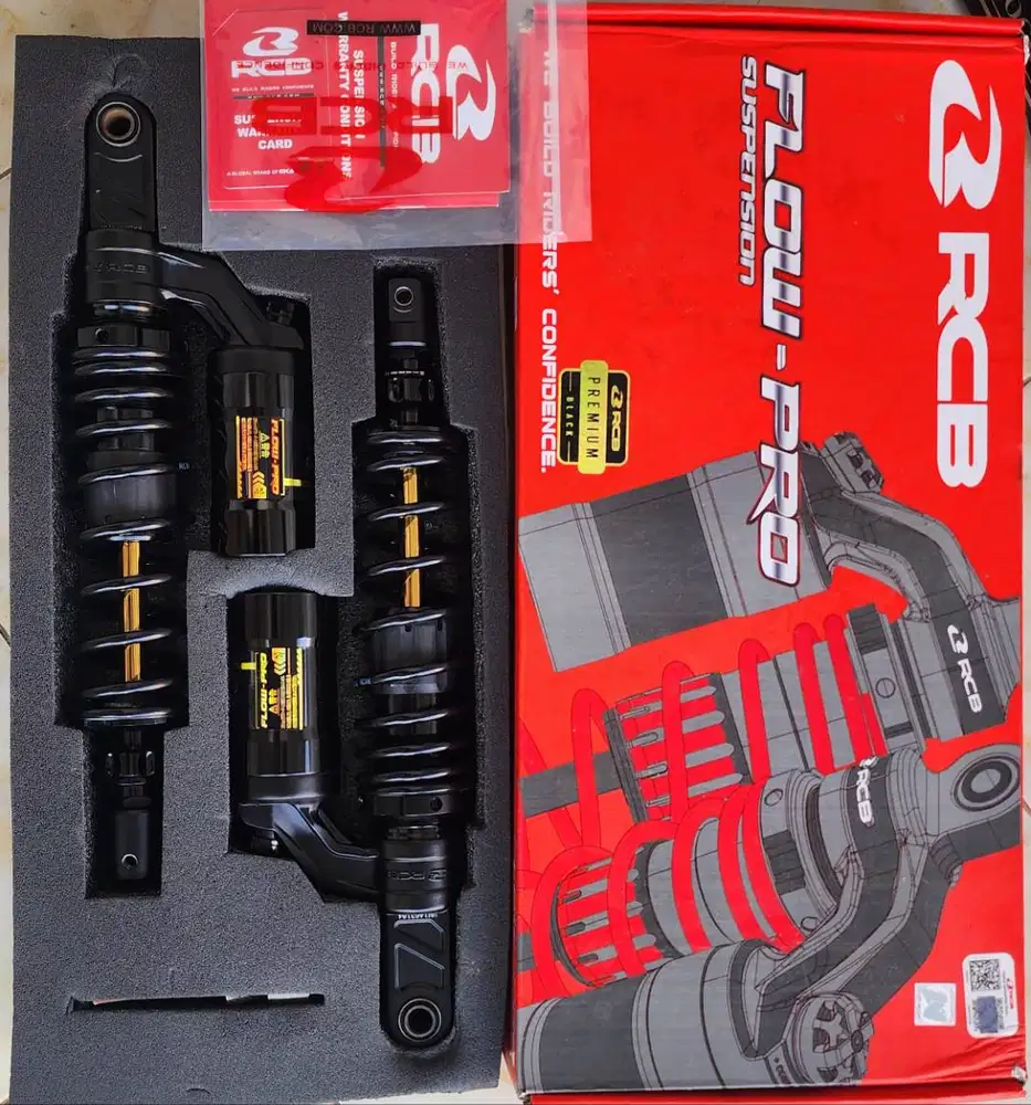 Shock belakang merk RCB