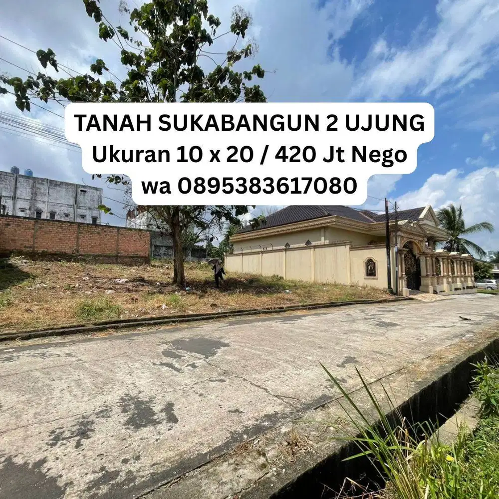 tanah sukabangun 2 ujung palembang
