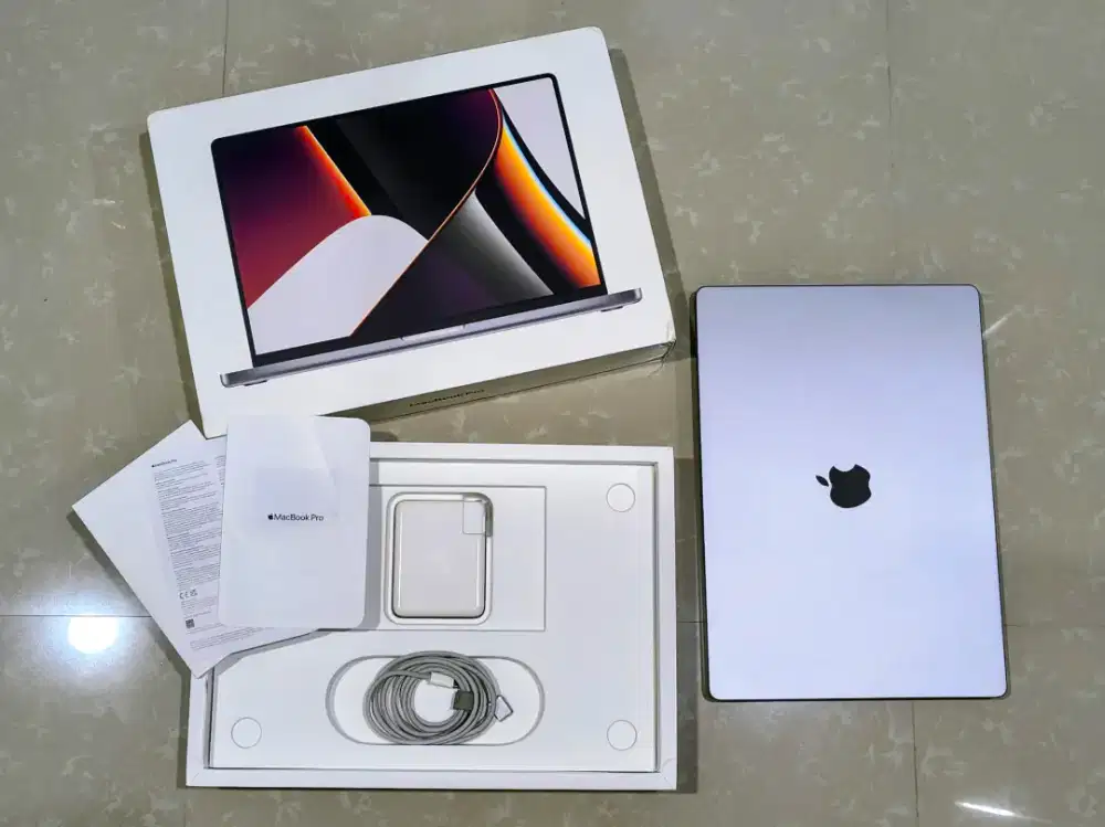 Macbook M1 Pro 16 inch 16/512gb Fullset Original Langka