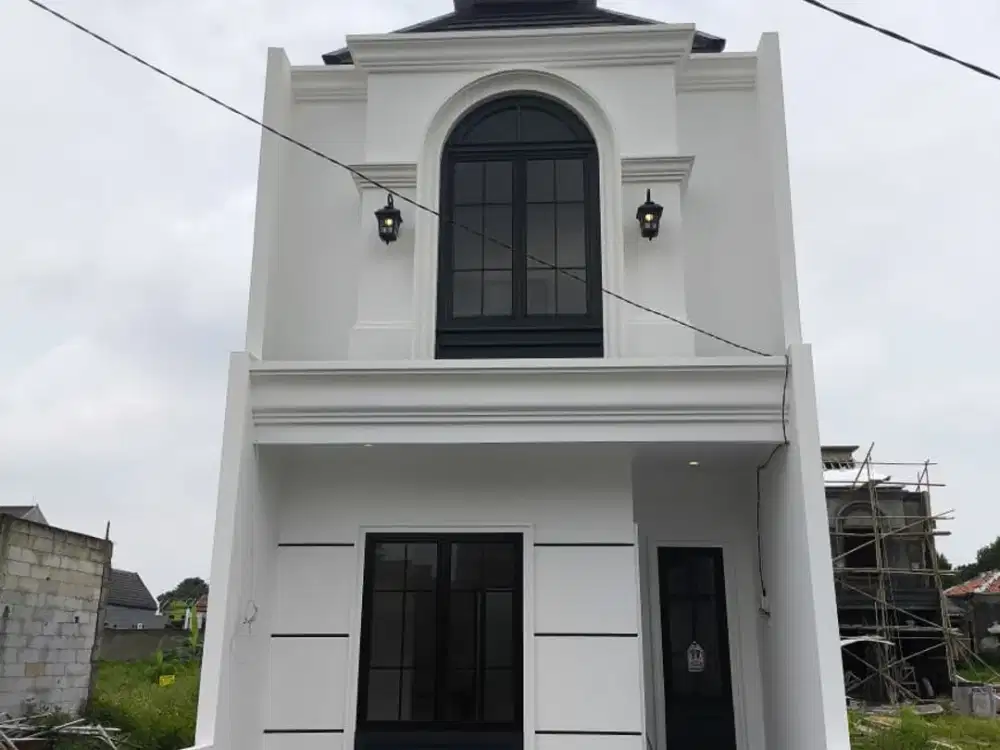 RUMAH CLUSTER 1MAN DI JAKARTA TIMUR STRATEGIS BEBAS BANJIR SHM DKT TOL