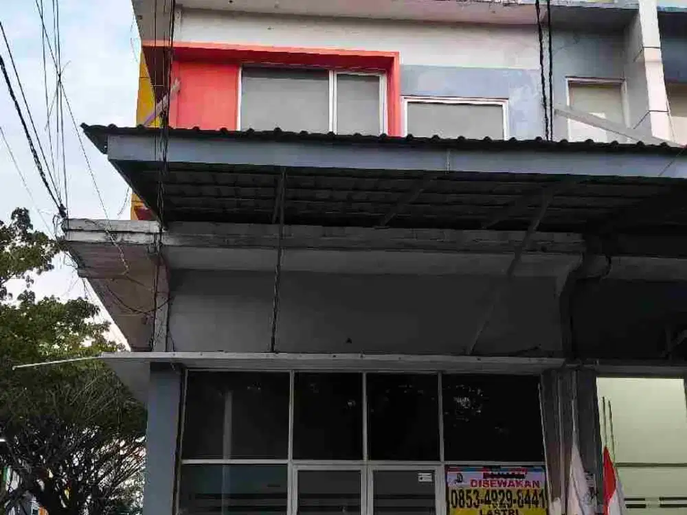 Disewakan ruko hook Jl. sudirman