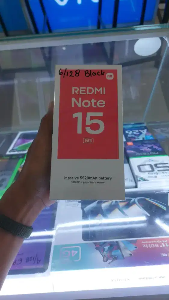 Xiaomi redmi note 15 5G ram 12gb 512gb dan8/256 resmi
