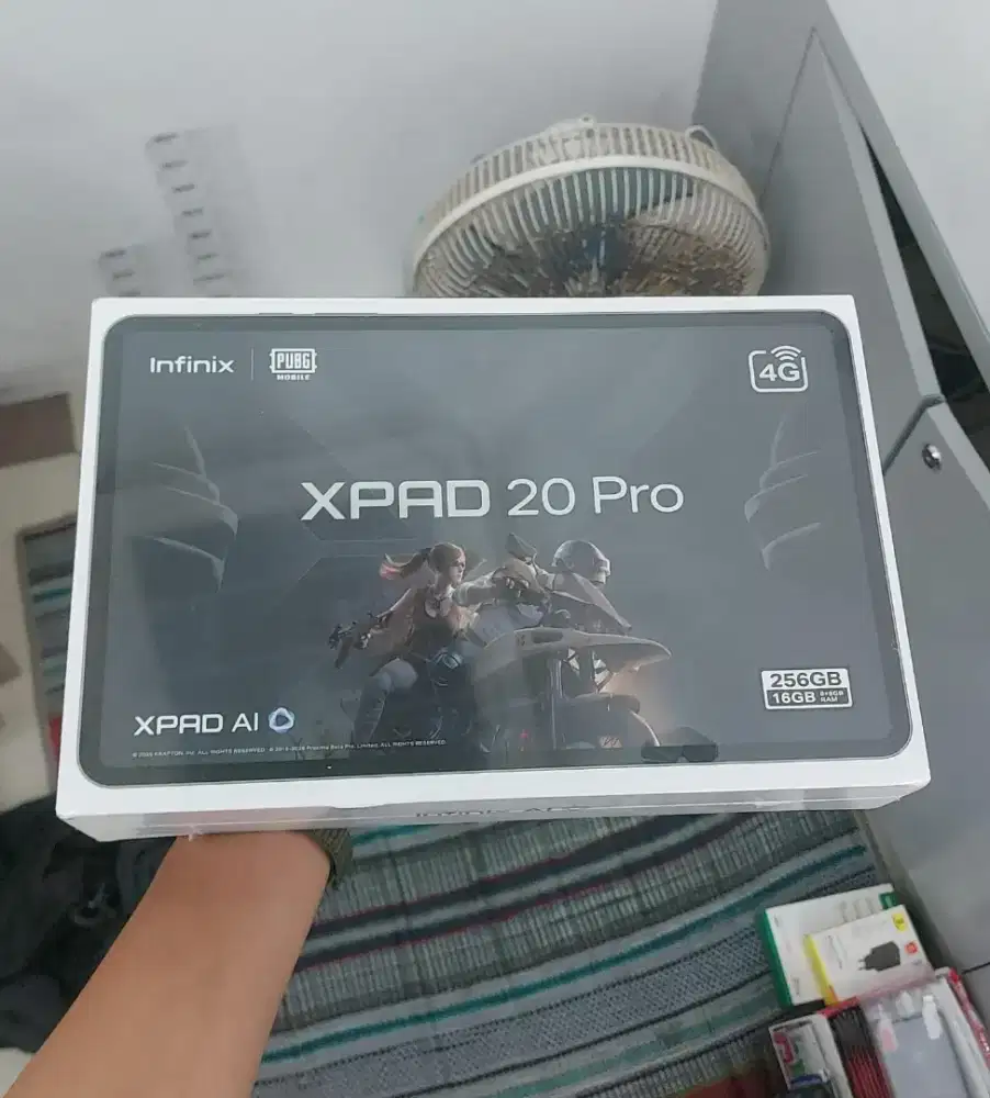 Tablet Infinix XPAD 20 256gb ram 8gb dan8/128 palm rejection