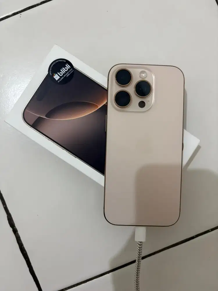 Iphone 16pro 128gb garansi aktif blibli