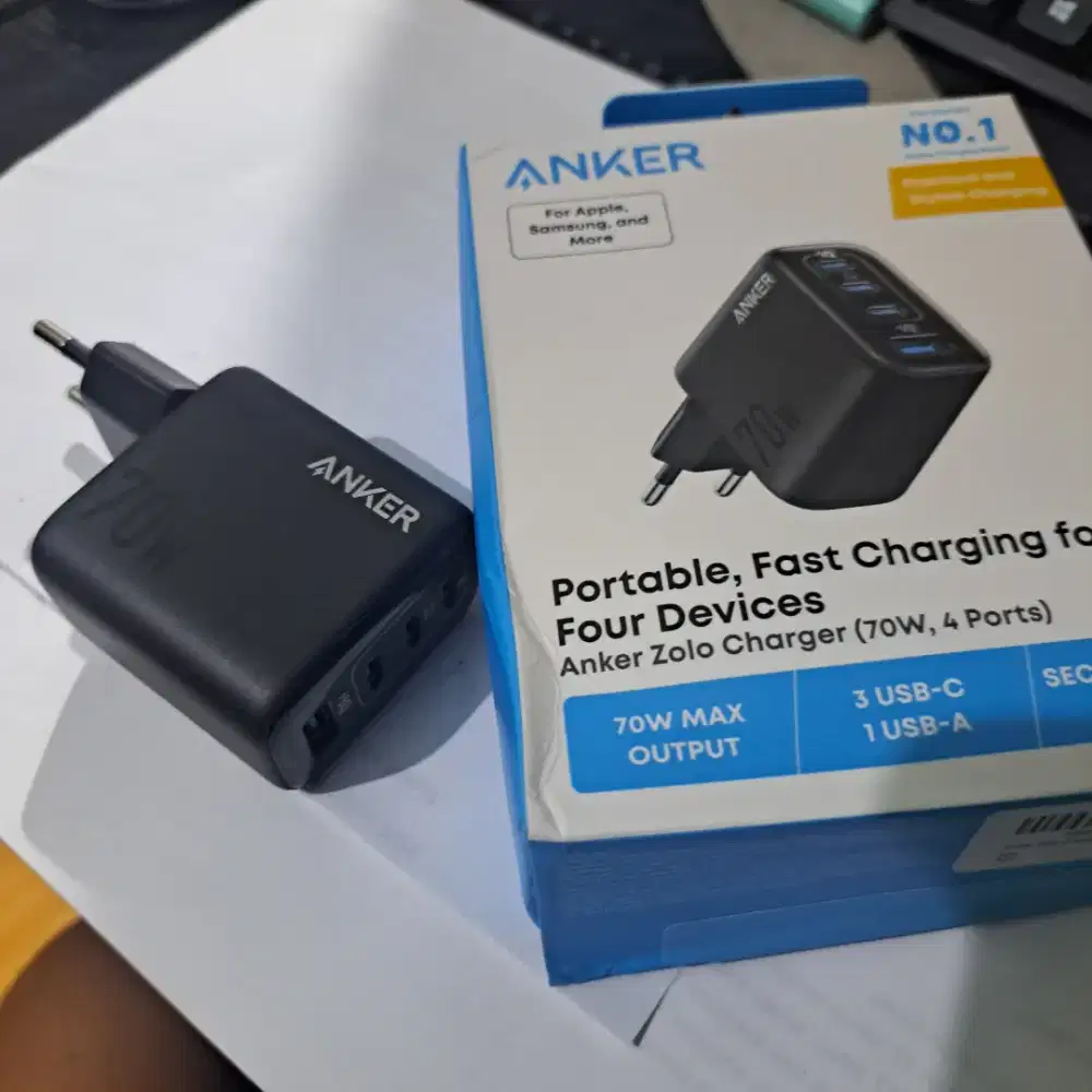 Cas / charger merk Anker 70 watt