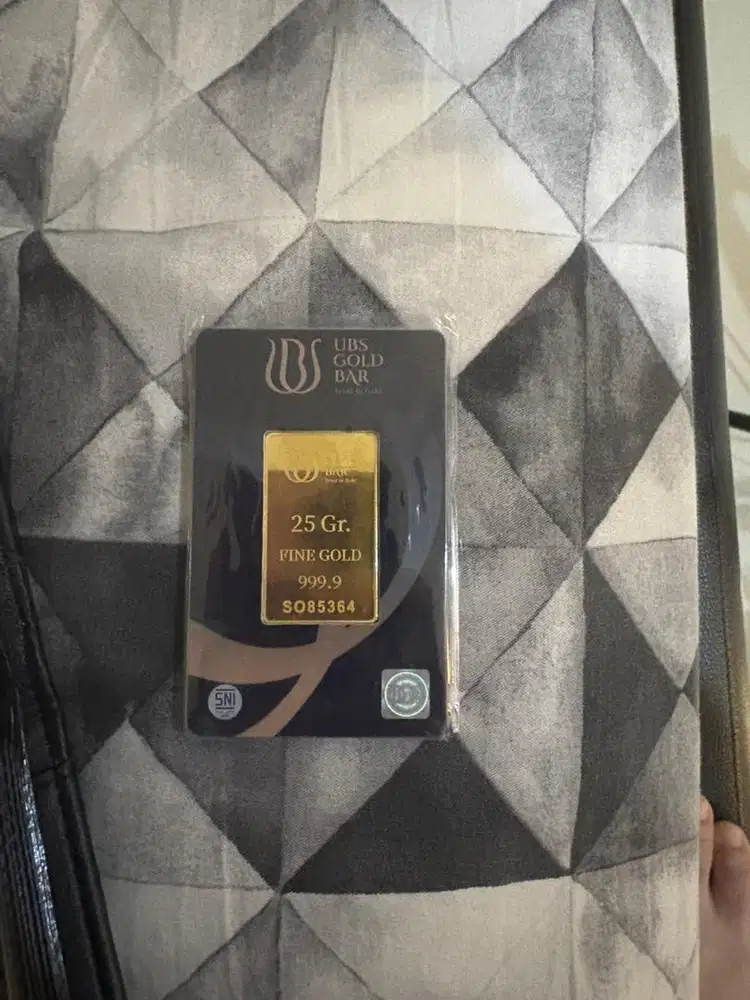 Logam mulia ubs 25 gram